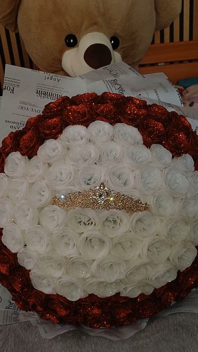 buchet de trandafiri