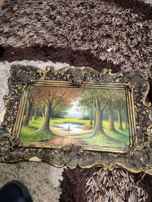 Tablouri vechi ,ulei pe pânză