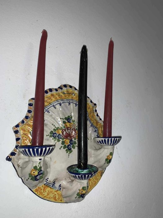 Suport de perete pentru lumanari vintage