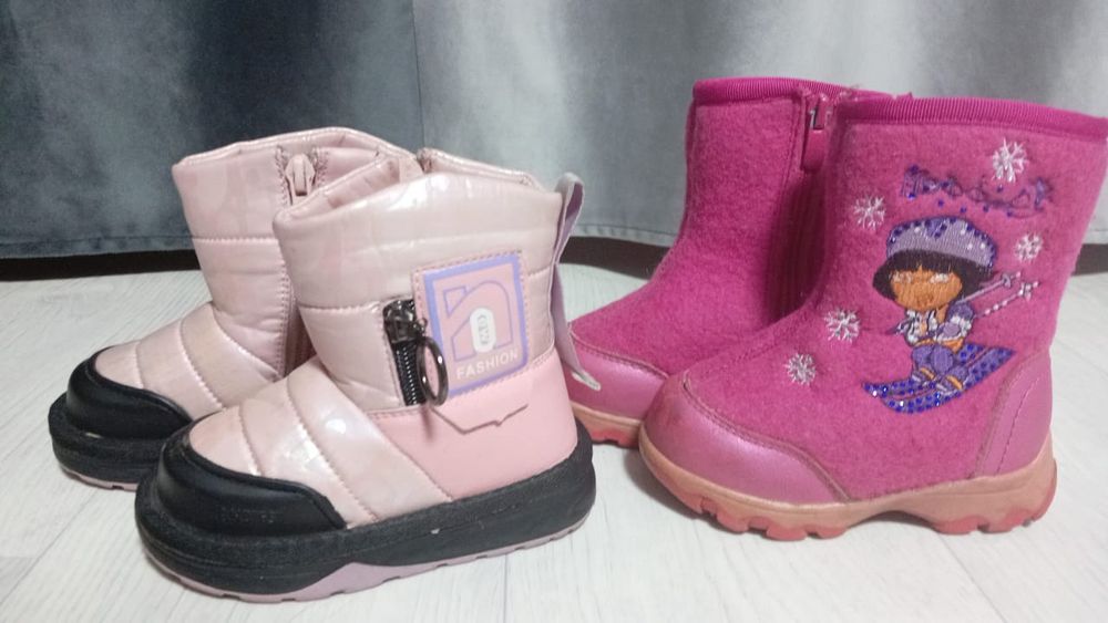 Детские сапоги зима
