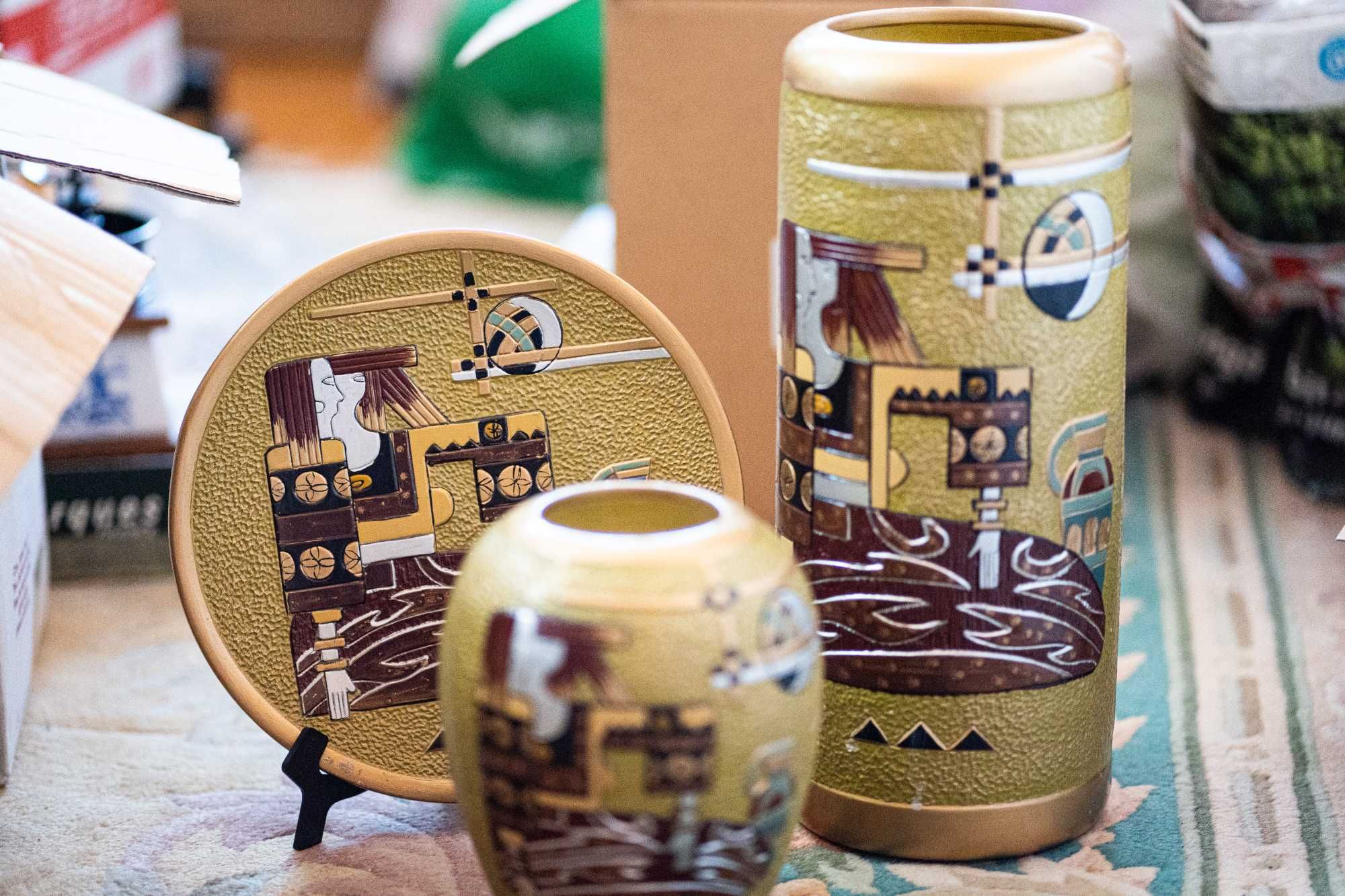 Set decoratiuni din ceramica