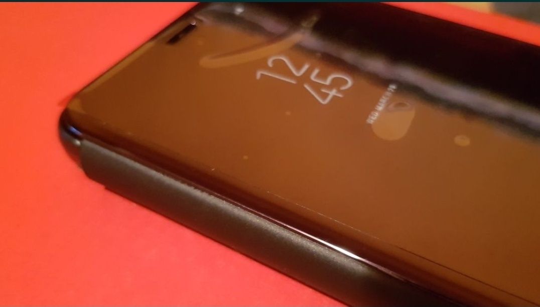 Husa clear view, flip, oglinda Samsung S8, S9, S10 Plus, Note 10 Plus