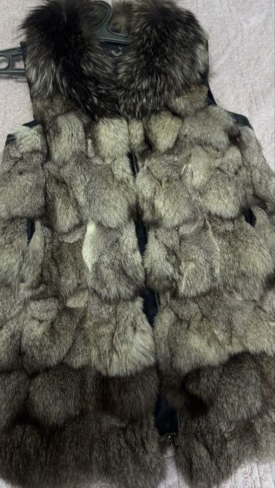 Жилетка натуралка писец