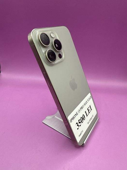 Iphone 15 Pro Max 512gb •Matei Amanet Crangasi•94407