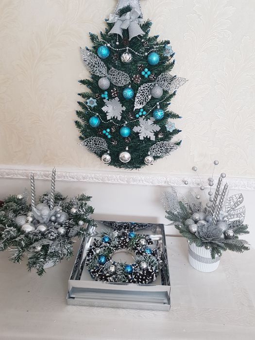 Подсвечники новогодний декор