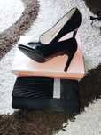 Pantofi cu toc  plus geanta cadou