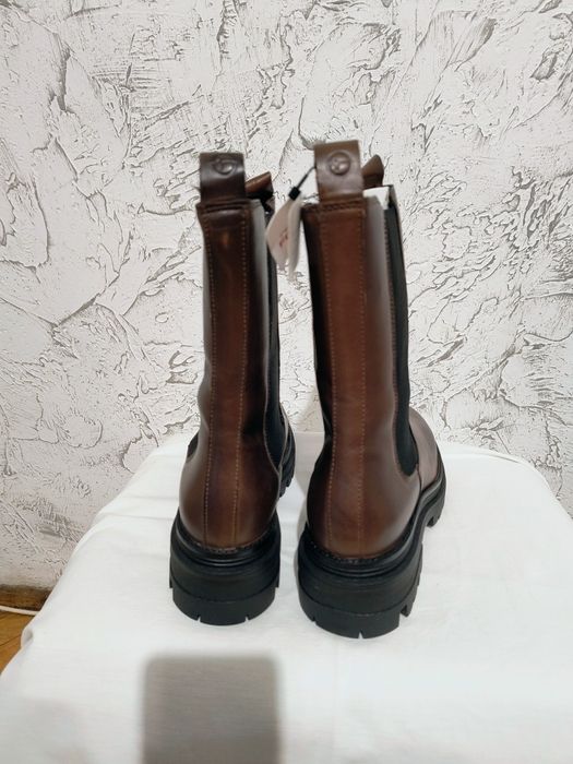 Есенно-Зимна Находка! Чисто Нови Кожени Боти Tamaris Купени от Мюнхен