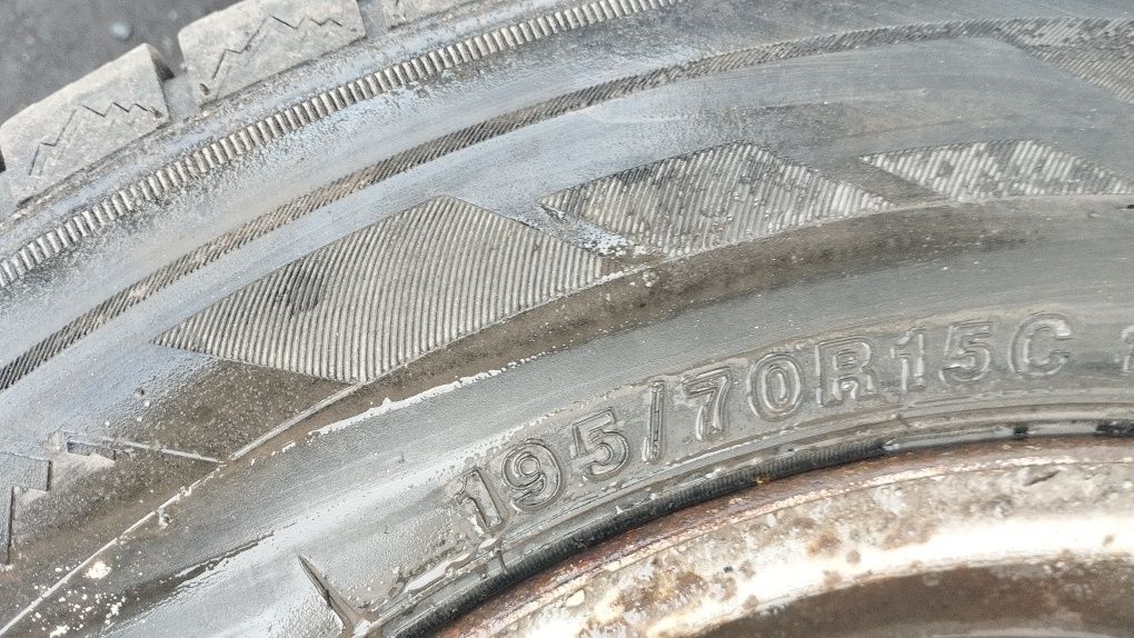 Комплект железни джанти с гуми Форд Транзит / Ford Tranzit