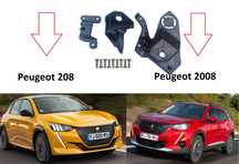Ремонтен комплект щипки за фар фарове Peugeot 208 2008 пежо