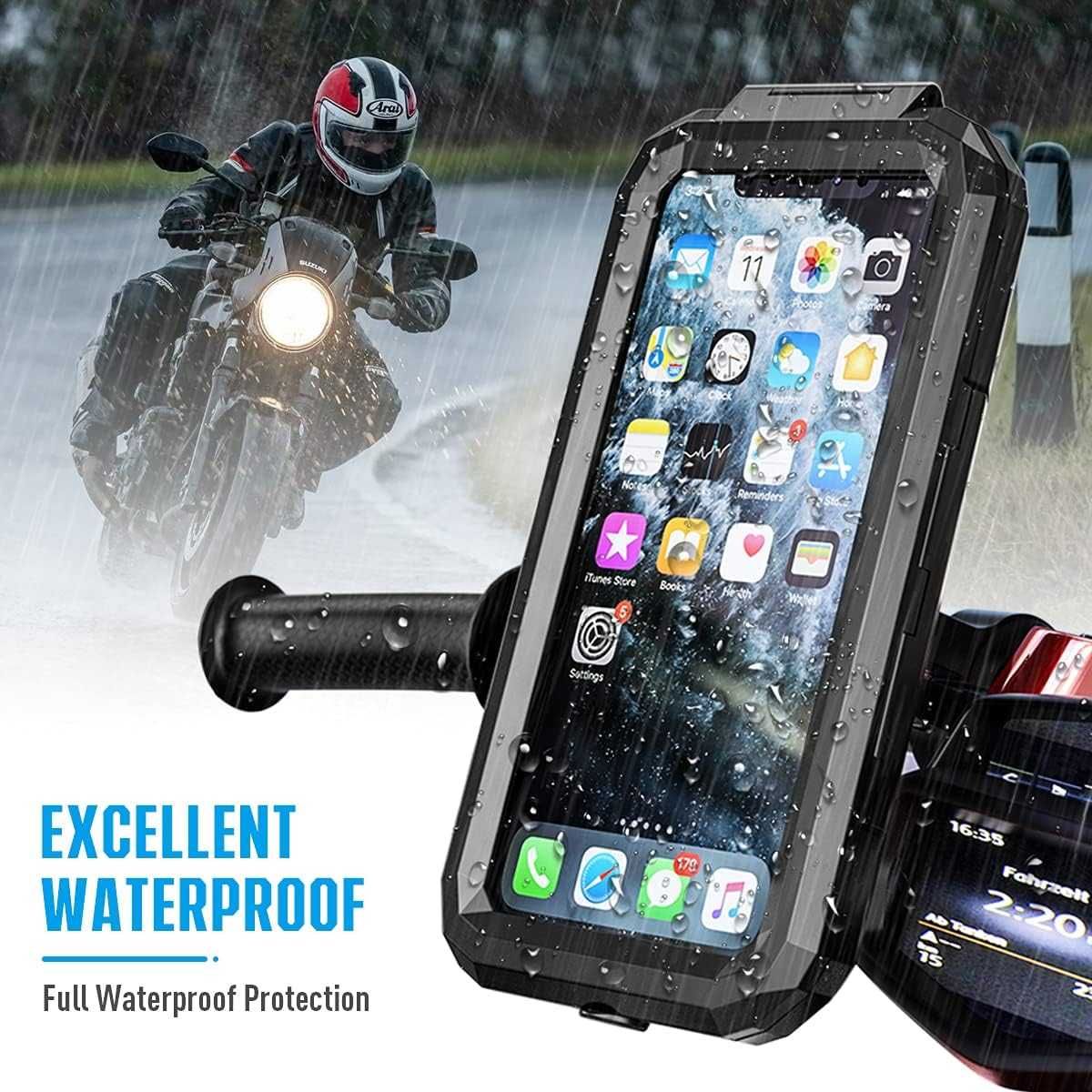Faneam Bike Водоустойчив регулируем държач за смартфон за мотоциклети