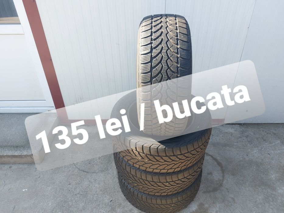135 lei bucata! Set anvelope M+S/IARNA 225 55 16 Bridgestone