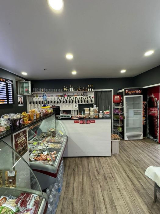 Отдельно стоящие здание вместе с магазином разливных напитков