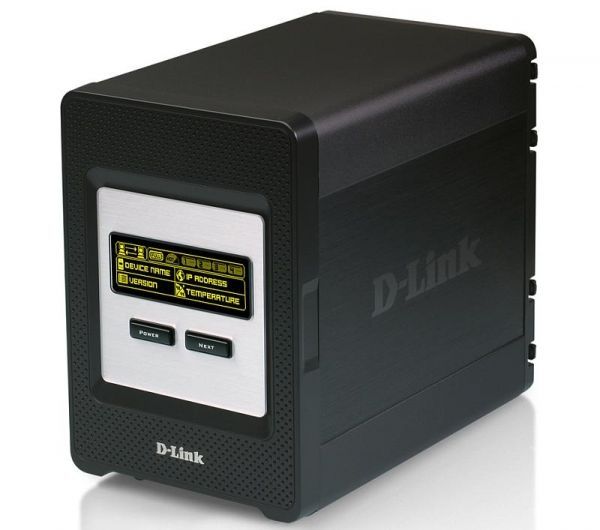 NAS хранилище D-LINK DNS-343 емкостью 8ТБ