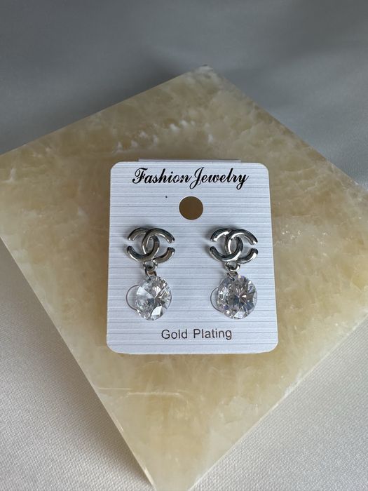 Серьги с подвеской Chanel