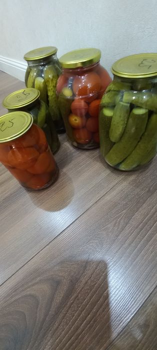 Продам маринованные огурцы, помидоры