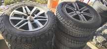 Roti, jante cu capace,hilux, land cruiser
