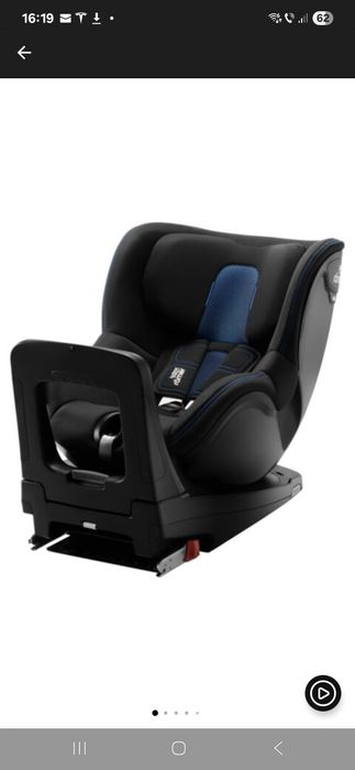 Scaun auto ISOFIX i-Size Britax Romer DUALFIX M Cool Flow Blue