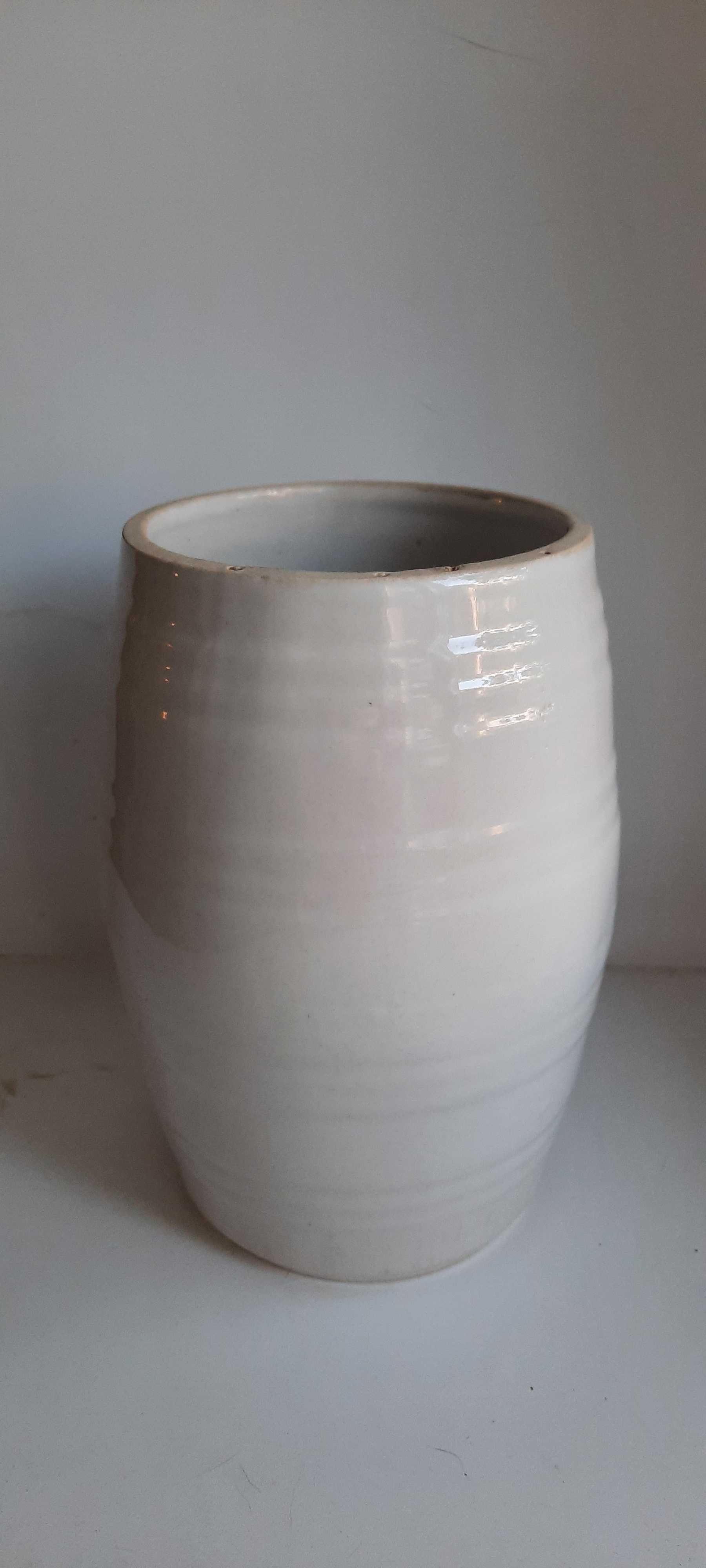 Кухонный фарфоровый жбан (бочонок, ваза)
