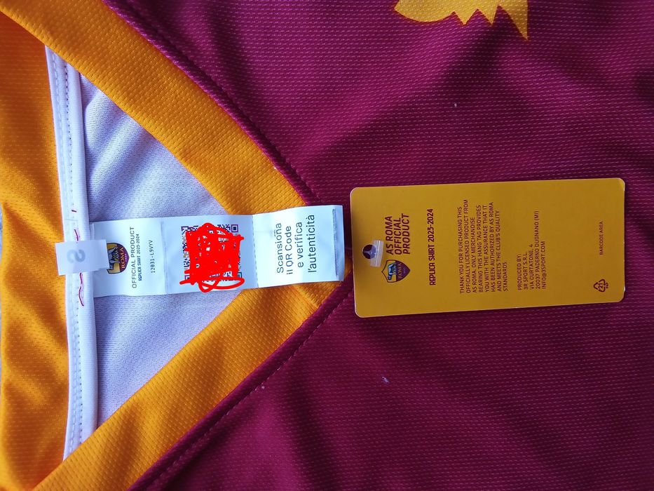 AS Roma 2023/24 Official Dybala tricou – Direct din Italia