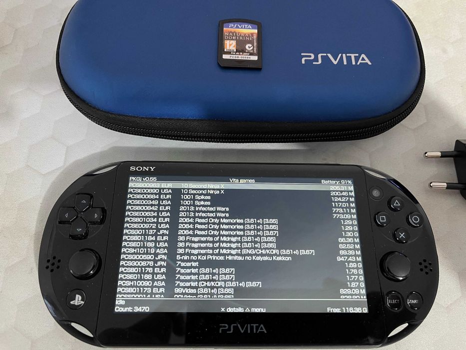 Consola Playstation Vita Modata