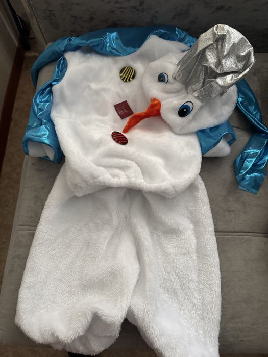 Костюм снеговика на праздник