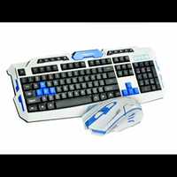 Геймърска безжична клавиатура и мишка HK8100 2.4G