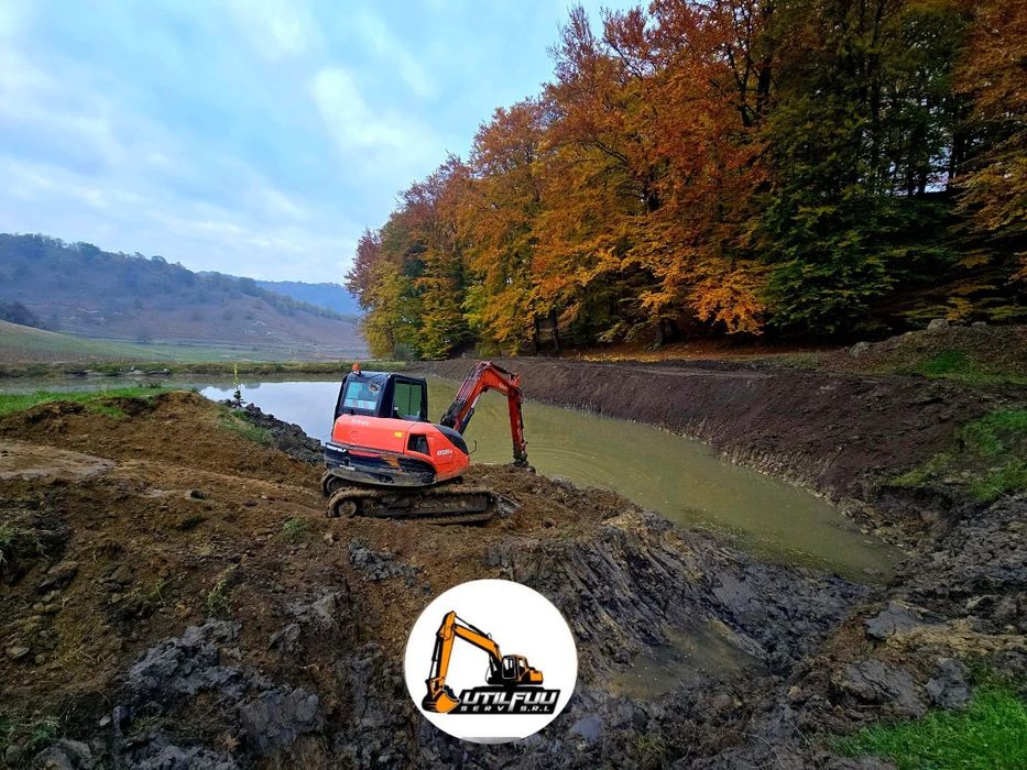 Închirieri utilaje cu operator – miniexcavator, buldoexcavator, bascul