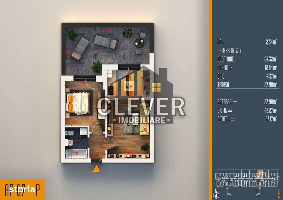 Apartament 2 camere-Ideal Investitie Theodor Pallady