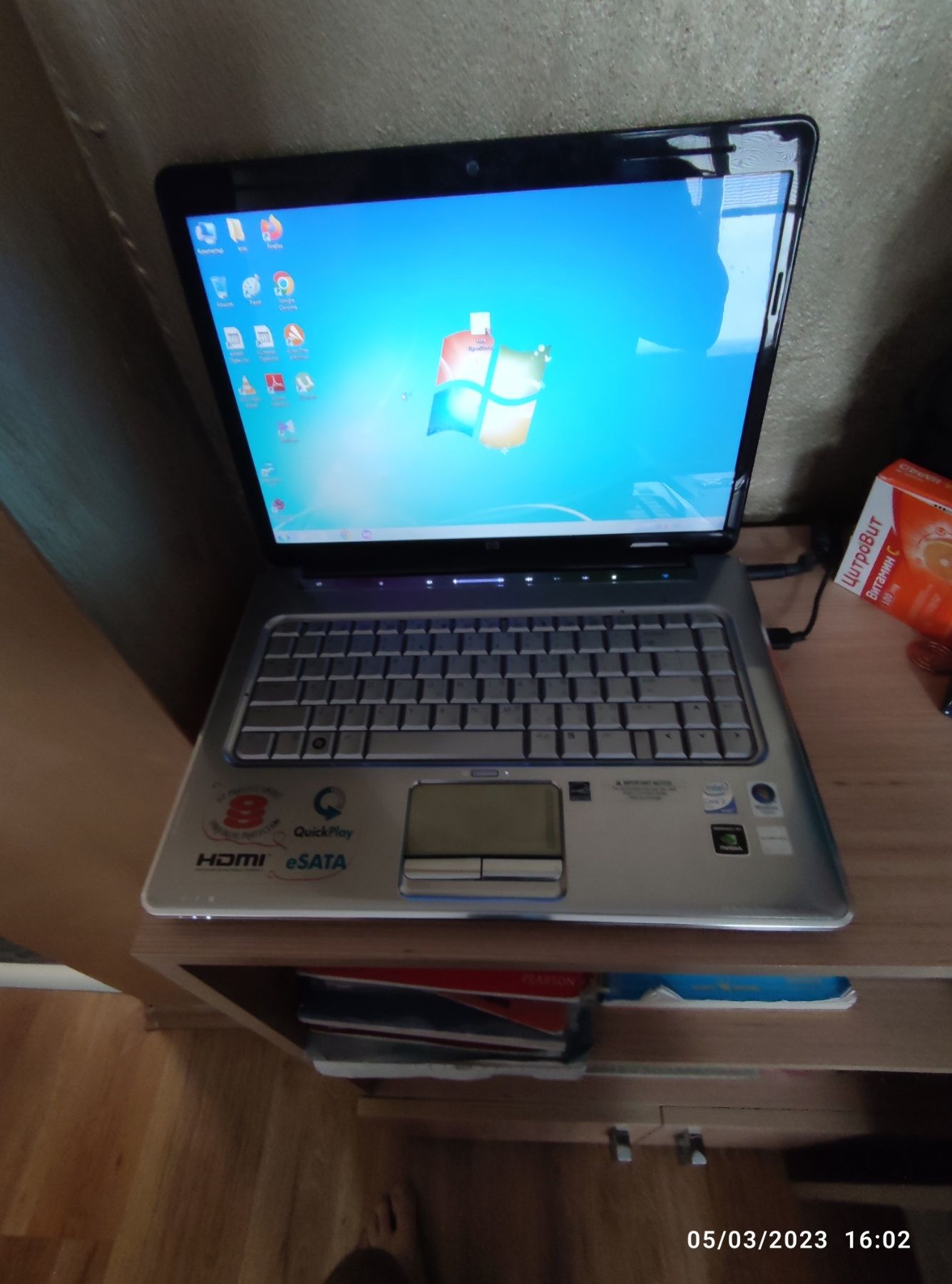 Лаптоп Hp windows 7 PC