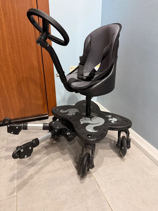 Buggy board със седалка и волан за детска количка