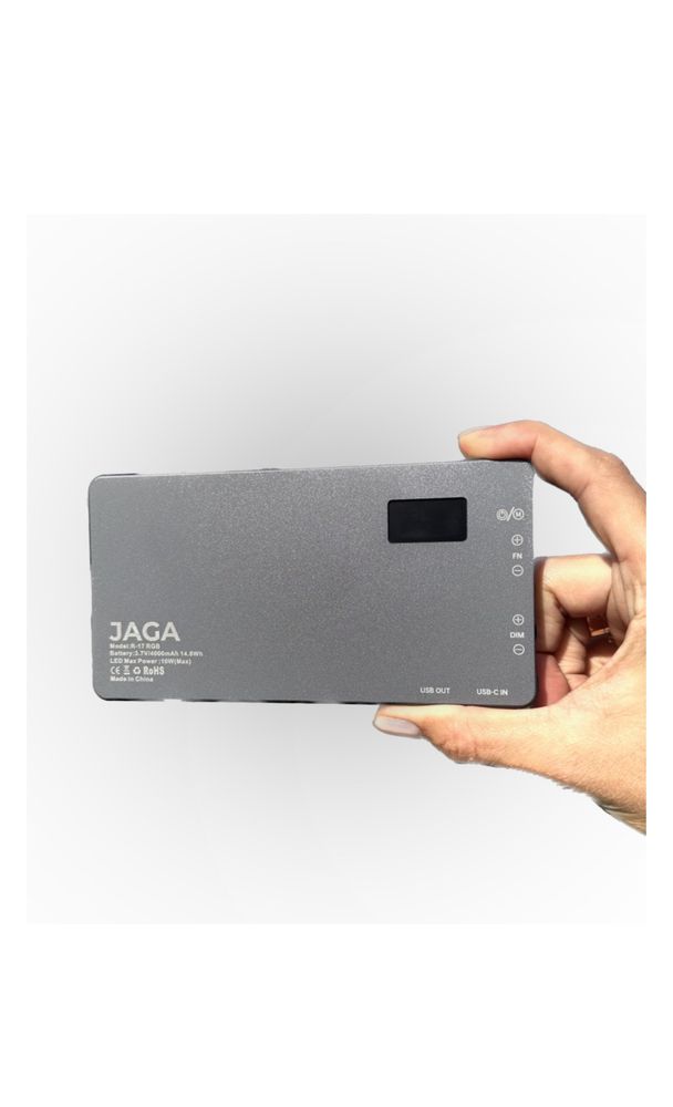 Портативный свет JAGA R-17 RGB для Визажистов / Мобилографов