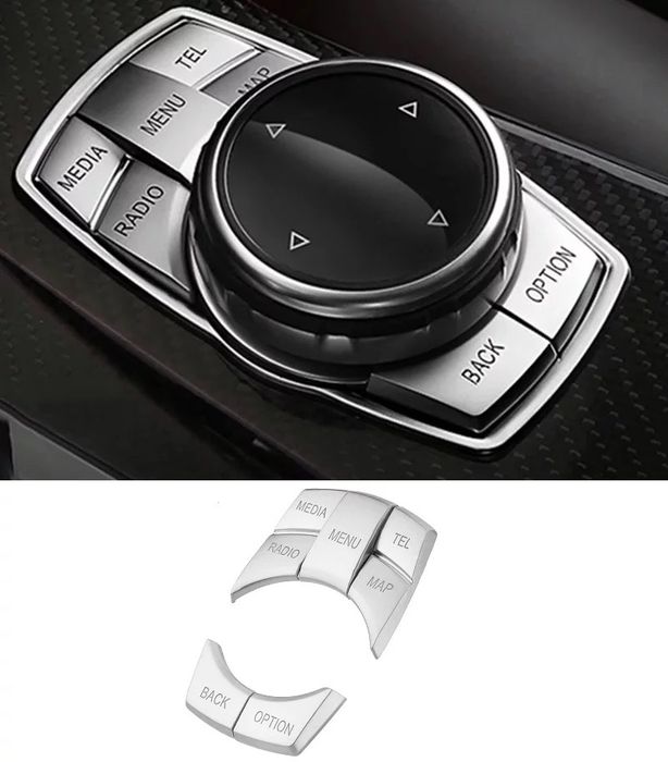 Buton interior crom start stop parcare Bmw Seria 5 6 7 X3 X5 X6 F10