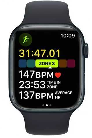 Apple watch series 8, GPS 45 mm, Midnight, в запечатанной коробке