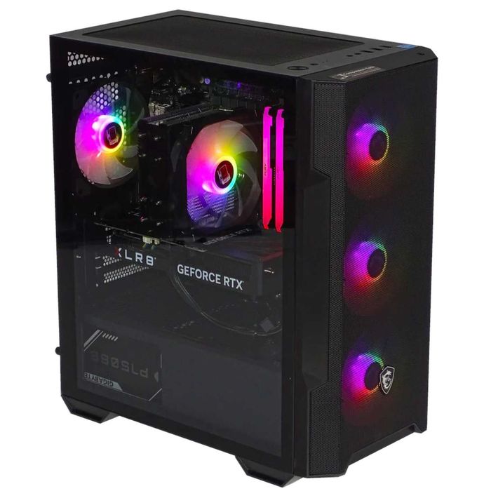 Нов / RTX 5070 / Ryzen 7500F / 32GB RAM / 1TB NVMe / 800w / Геймърски