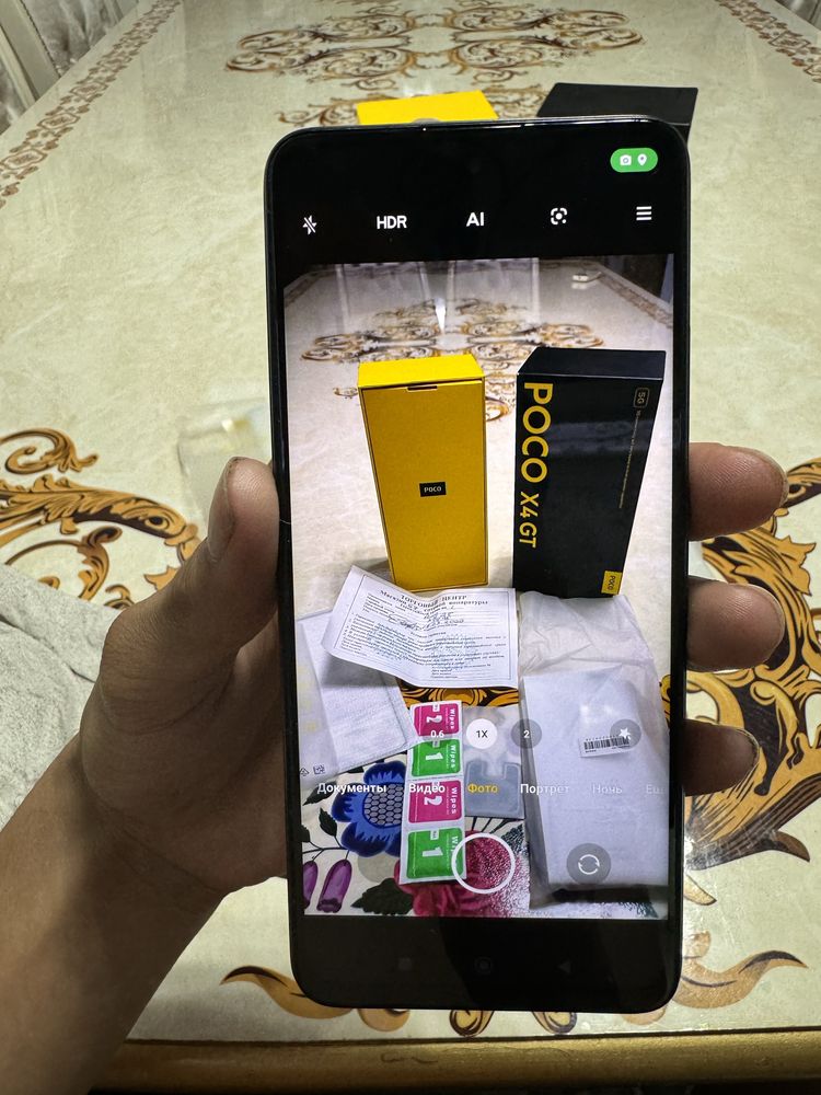Poco x4 gt karobka