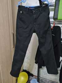 Тёплые брюки чёрные рост 160 см