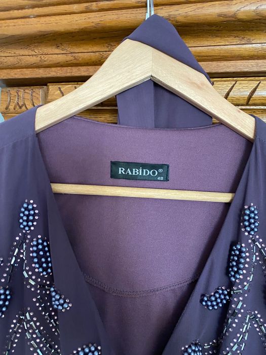 Rochie ocazie mov cu aplicatii masura mare (48)