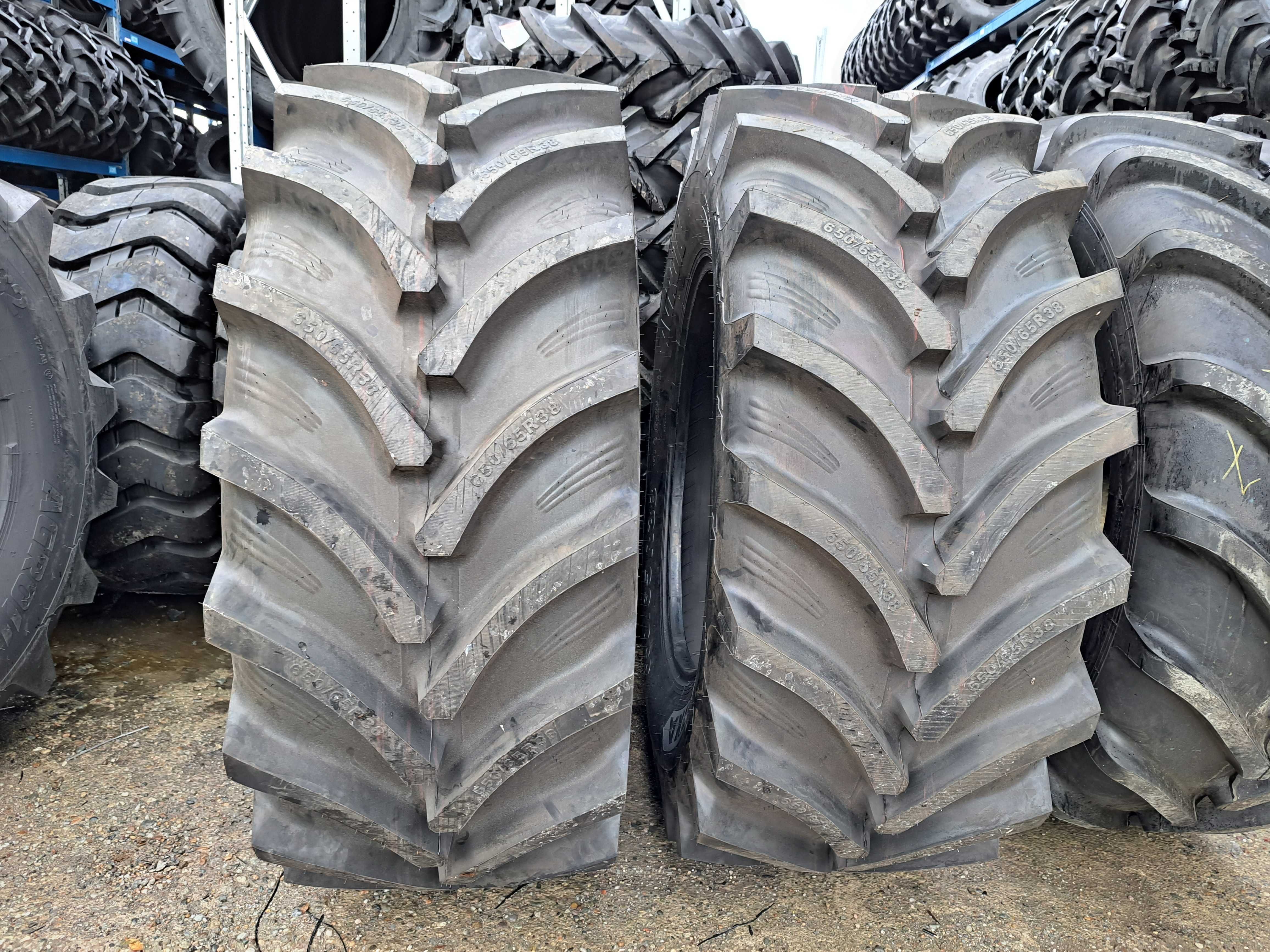 Cauciucuri noi 650/65R38 OZKA radiale tractor spate anvelope FENDT