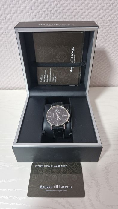 Часы Maurice Lacroix Eliros Chronograph EL1088-SS001-310