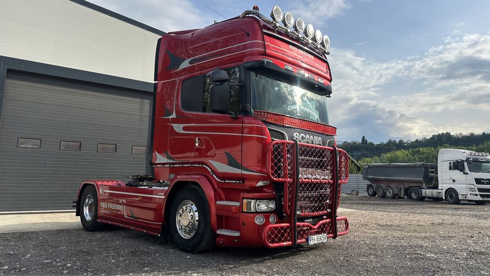 Scania R580 red passion  limited edition
