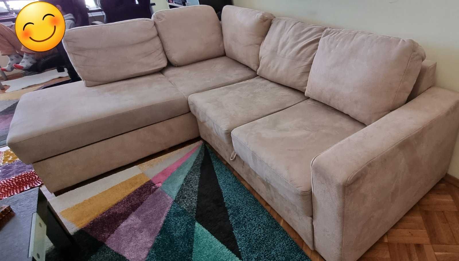 Продава се ъглов диван - ляв ъгъл