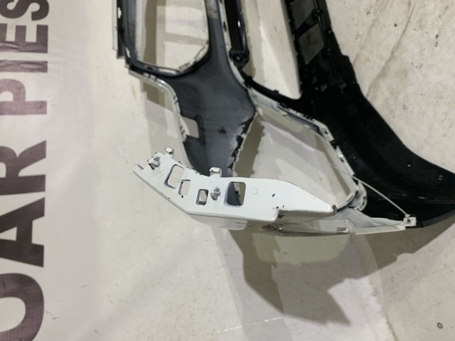 Bara fata BMW X1 F48, facelift, LCI, 2019, 2020, 2021, 2022, 2023, cod origine OE 51117954205, cu gauri pentru spalatori faruri si senzori de parcare (6).