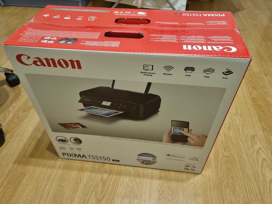 Imprimanta inkjet color Canon PIXMA TS5150, Wireless, A4 NOUA SIGILATA