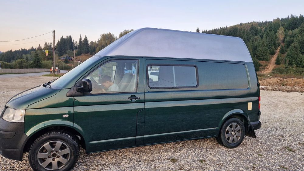 Volkswagen Transporter 4x4,inalt,webasto,bancheta-pat.Inm. in Ro in 2024.vopsit recent