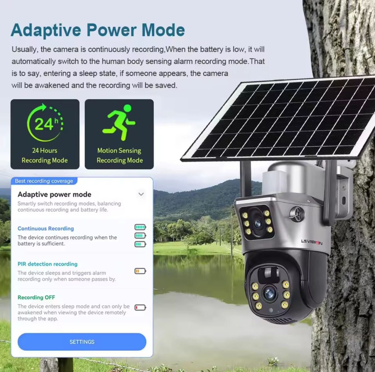 Camera supraveghere 4k solara cu sim 4g (fara cabluri)