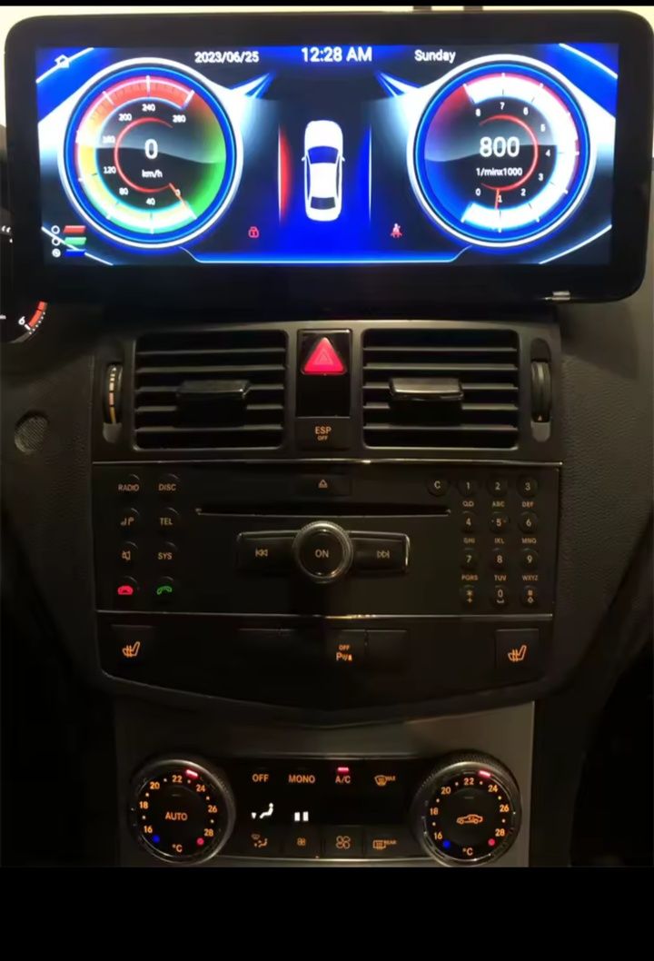 Навигация мултимедия за Мерцедес W204 2007г-2010г