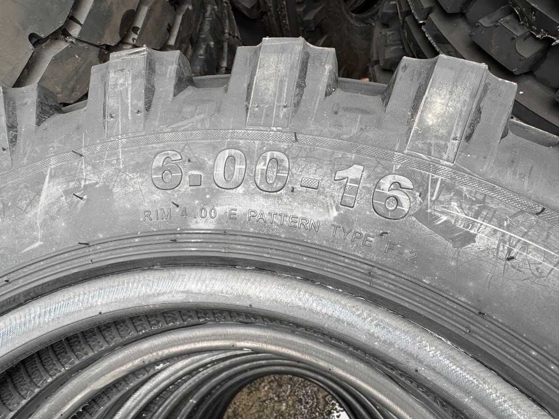 6.00-16 cu 12 pliuri anvelope noi marca PANTHER de tractor fata