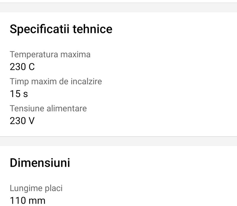 Placă de indreptat parul Remington