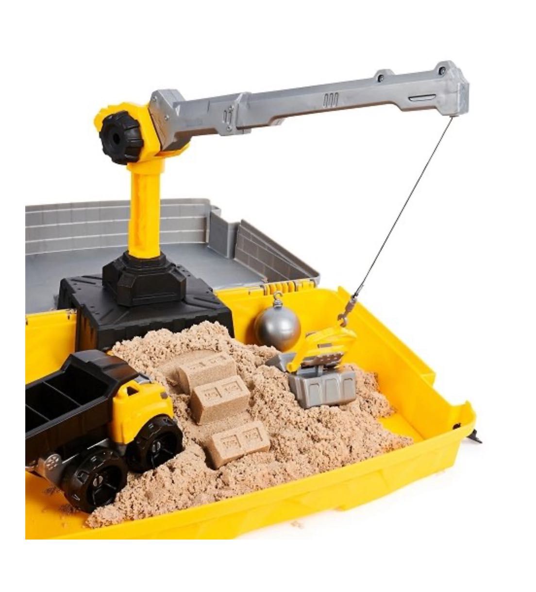 Творчески комплект Kinetic Sand строителна площадка