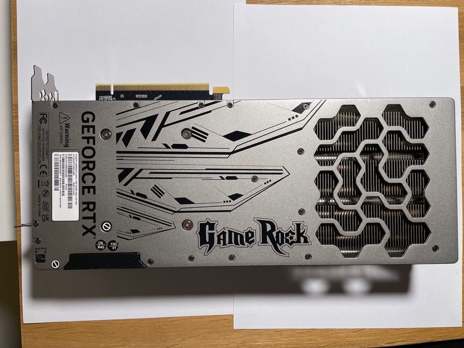 Видео карта Palit GeForce RTX 4070 Ti GameRock, 12GB GDDR6X